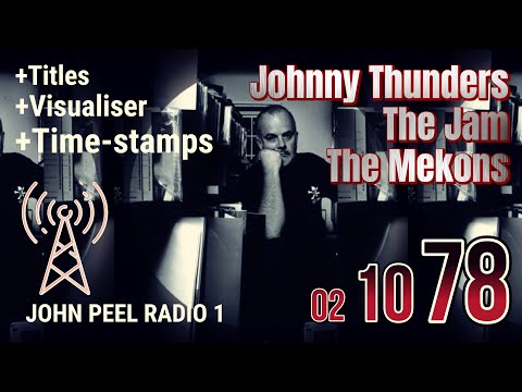 John Peel Archive 2 October 1978 | Full BBC Radio 1 Broadcast | Rare Sessions and Track Details