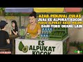AZAB PENJUAL ES ALPUKAT KOCOK CULAS PAKAI ALPUKAT HASIL MALING DARI TOKO ORANG ANIMASI AZAB