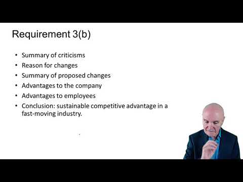 Strategic Business Leader - March 2020 Exam Techthere 4U - Question 3 - ACCA Paper SBL