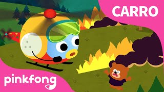 Helicóptero | ¡Heli, heli, helicóptero! |  Canções de carro | Pinkfong Canções para crianças
