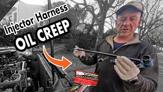 Land Rover 110 TD5 Oil in Injector Harness – Can we fix it?