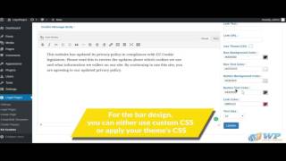 How to add EU Cookie Policy - WPLegalPages