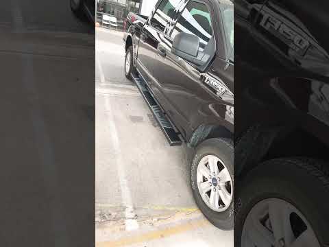 6 Inch Black Running Boards On Ford F150