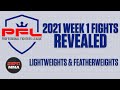 PFL reveals Lightweight & Featherweight matchups for April 23rd card | ESPN MMA