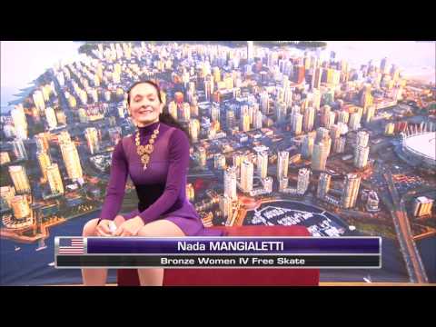 Nada Mangialetti - Bronze Women IV Freeskate - 2016 International Adult Competition Vancouver6