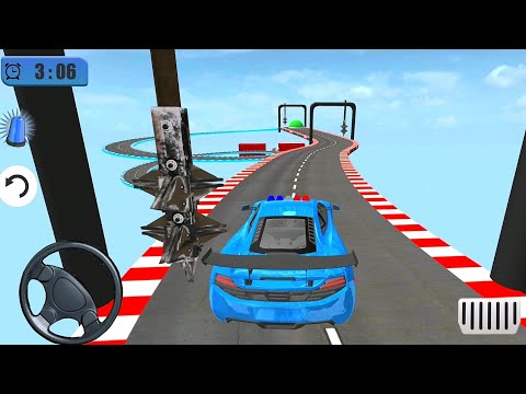 Police Car Driving Extreme Stunts - Android GamePlay On PC