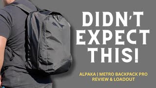 ALPAKA Metro Backpack Pro Review