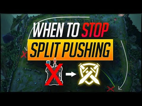 When to STOP SPLIT PUSHING and GROUP? Learn How! | Skill Capped