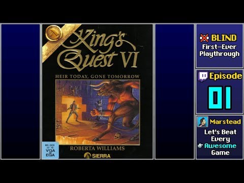 ✔️️ Start Playthrough - King's Quest 6 [Blind] (Episode 1/4)