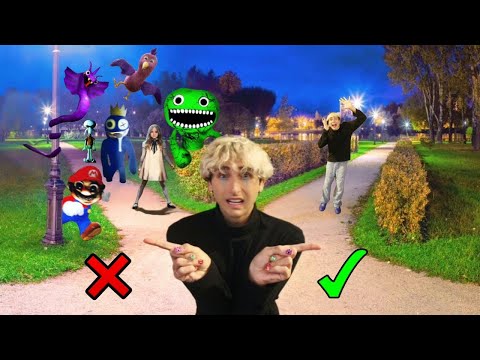 NON SCEGLIERE LA STRADA SBAGLIATA CHALLENGE…😰 *silent steve ha rapito anto*