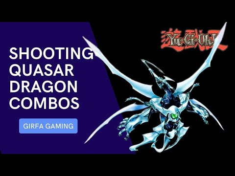 Yu-Gi-Oh! Tagforce Arc V - 3 Combos Shooting Quasar Dragon VS Sakaki Yuya!!