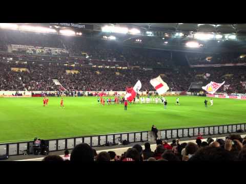 VFB Stuttgart - FC Bayern München 11.12.2011 _ Einmarsch ins Stadion _ FULL HD 1080p