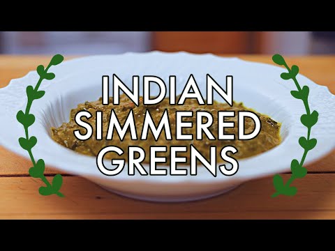 Indian Saag with Summer Chard #vegan