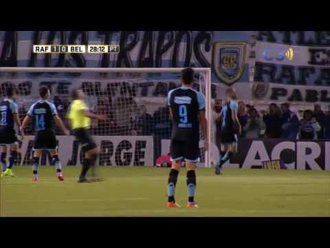Atlético Rafaela 1 - 0 Belgrano/Gol de Luna