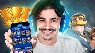 MONTEI MEU NOVO DECK EM BUSCA DE MAIS TROFÉUS! - Clash Royale #4