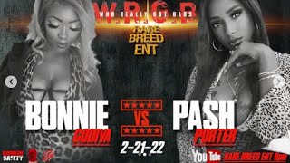Bonnie Godiva vs Pash Porter