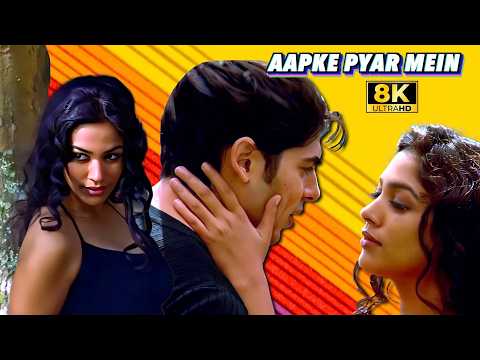 Aapke Pyaar Mein 8K Full Video Song | Alka Yagnik | Nadeem-Shravan | Evergreen Love Song | Raaz Song