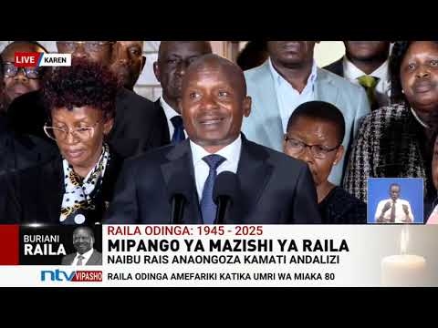 DP Kindiki: There will be public viewing of Raila's body after the State Funeral service at Nyayo