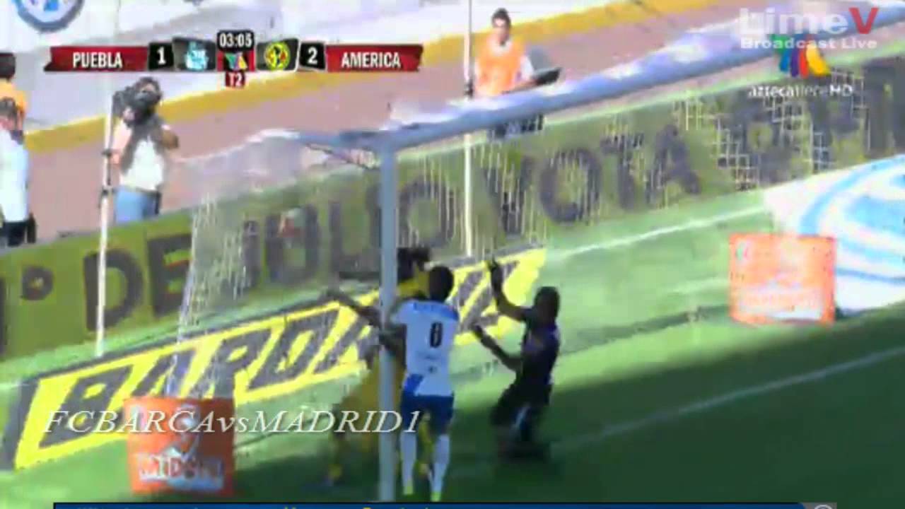 Puebla vs America 2 3 Jornada 16 Clausura 2012