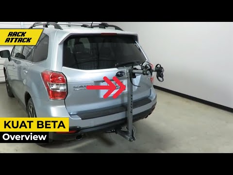 Kuat Beta Ultra Light Weight Hitch Mount Bike Rack Install and Review
