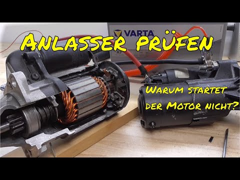 Ist der Anlasser defekt? Warum startet der Motor nicht?