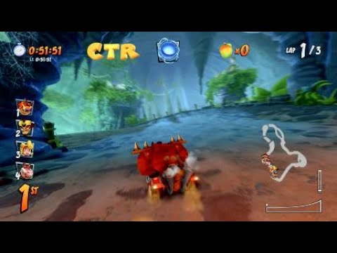 Mystery Caves - All CTR Challenge Token Letter Locations - Crash Team Racing Nitro-Fueled