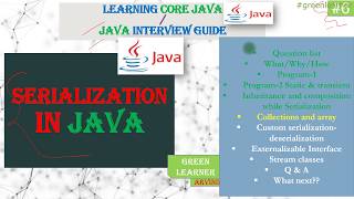 Collection And Arrays In Serialization || Serialization In Java #6 || Core Java Tutorial