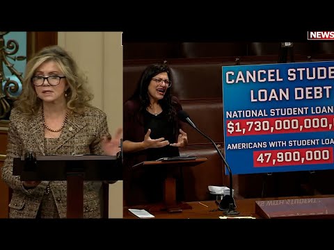 Sen Blackburn on stop Build Back Broke, confusing word transitory, Rep Tlaib on student debt