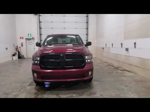 2019 Ram 1500 Classic Express 4x4 Quad Cab 6'4" Box in Red for sale at Indian Head Chrysler Dodge Jeep Ram Ltd. in Indian Head, SK