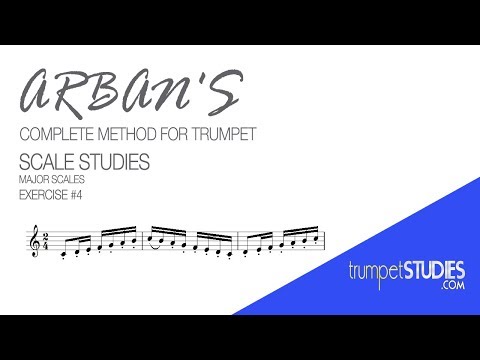 Arban's Trumpet Method, Scales Ex 04
