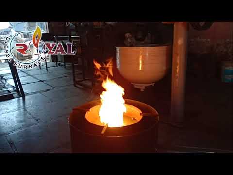 Electric mild steel furnace burner, for used boiling, capaci...