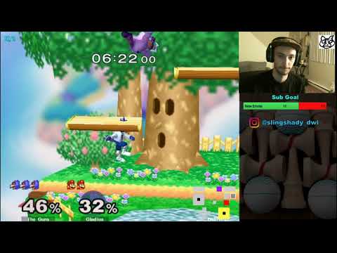 SSBM Netplay - MrDrPhizzle/SlingShady (Falco) vs Gladius (Doc) .:08/01/20:. FT5