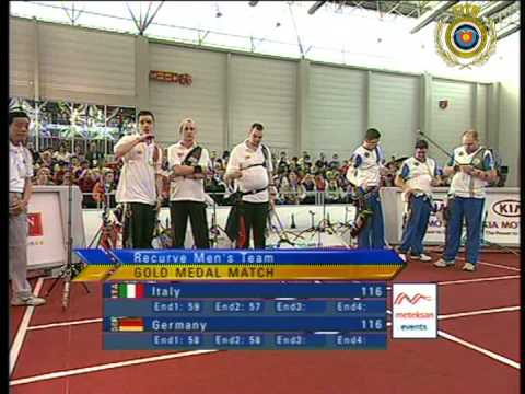 Italy v Germany – recurve men's team gold | Izmir 2007 World Archery Indoor Championships