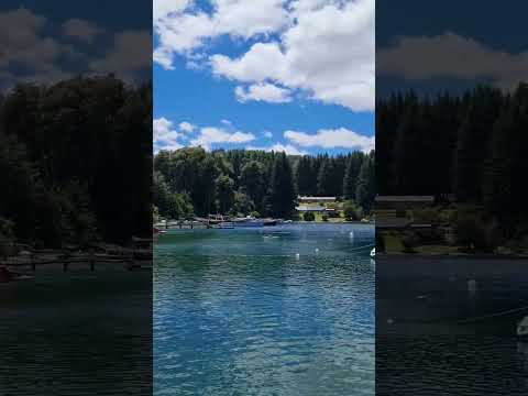 Que hermosa vista estamos teniendo desde el puerto de #villalaangostura en #neuquen #shorts #arg