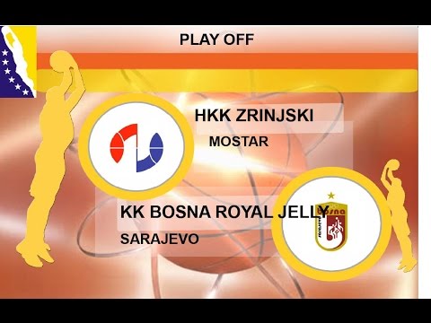 HKK Zrinjski - KK Bosna Royal Jelly /Play off/ 2 utakmica