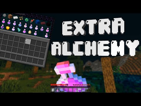 Starche - Extra Alchemy - Expanding potion making! [Minecraft][Обзор]  in Russian