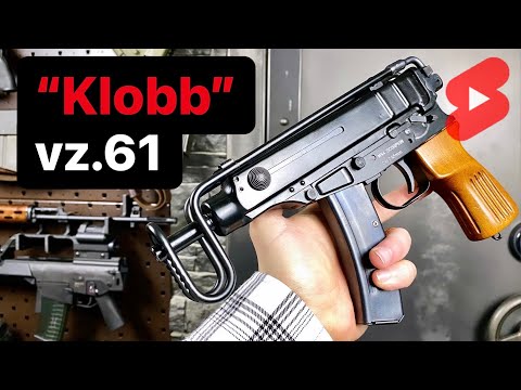 Klobb or Škorpion? 🇨🇿 vz.61 Machine Pistol in 1 Minute #Shorts