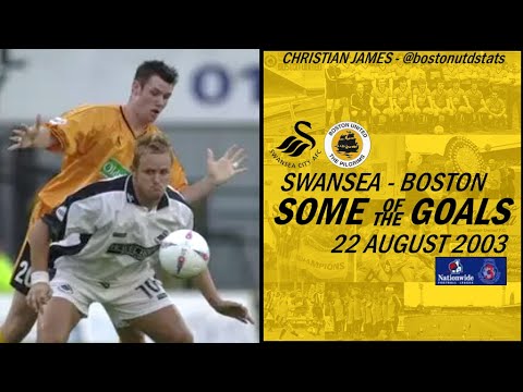 Swansea City vs Boston United 2003 (some of the) goals