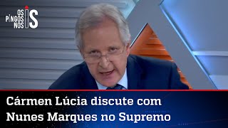 Augusto Nunes: Ministros do STF não admitem divergência