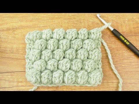 Learn to crochet bubble patterns | Cute pattern made of bubbles | Easy for beginners | Crochet ba...