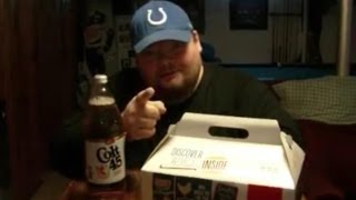 Mickey D's Dinner Box and a 40 oz