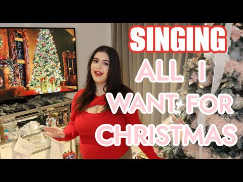 SINGING ALL I WANT FOR CHRISTMAS | SOPHIA GRACE