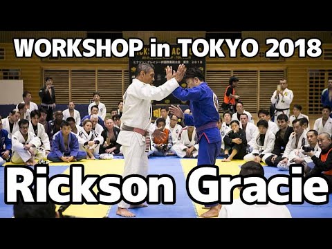 Séminaire de Rickson Gracie à Tokyo en 2018