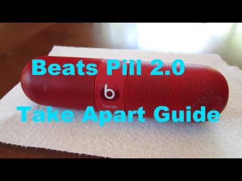 Beats Pill 2.0 Take Apart Disassembly Guide