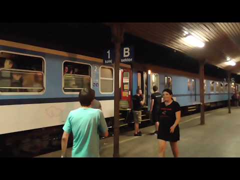 Příjezd nejdelšího os. vlaku v ČR do Brna