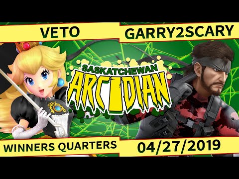 Veto (Peach) vs. Garry2Scary (Snake) - Winners Quarters - SK Ultimate Arcadian