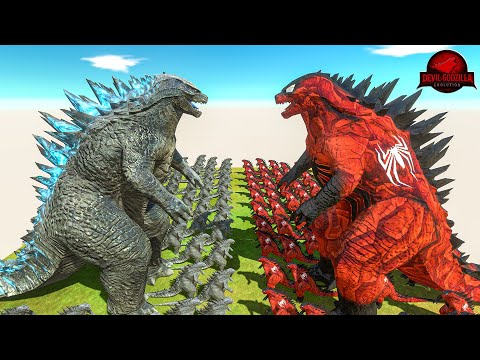 DEVIL SPIDER-MAN Godzilla vs Evolving Godzilla 2014