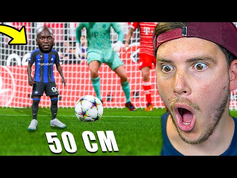 I'M PLAYING with a VERY SMALL LUKAKU...