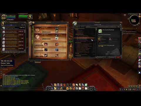 Inscription Trainer Location BfA Horde