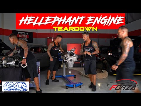 MOPAR HELLEPHANT CRATE ENGINE TEARDOWN